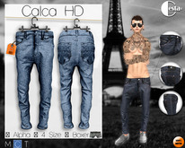" Calca HD " Blue Jeans