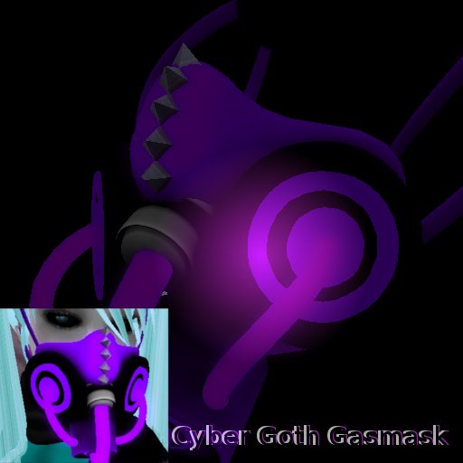 Gas Mask-purple-box
