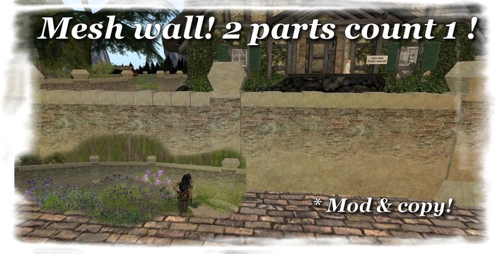 mesh muur boxed