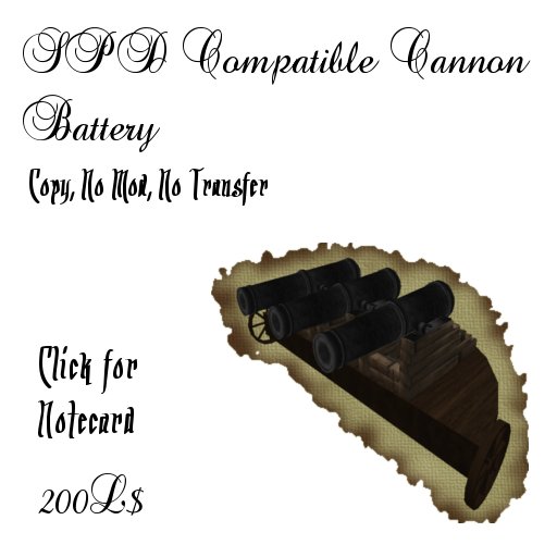 AT Shipyard SPD Compatible Cannon Battery