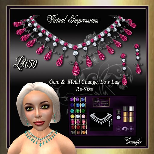 Pauline Colour Change Jewelry