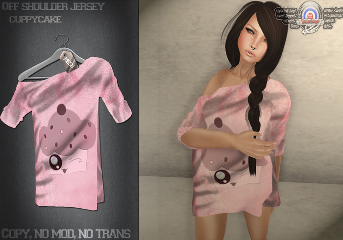 [UnderDogs] - Jersey Mesh Top - Cuppycake 