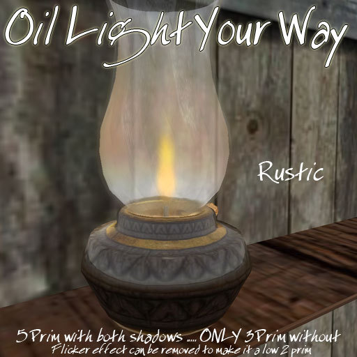 Oil Light Your Way CM - Rustic