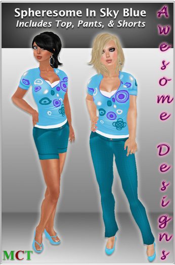 *Awesome Designs Spheresome In Sky Blue