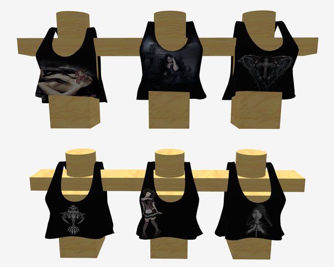Goth Female Tank Tops