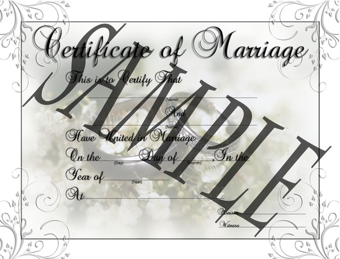 Marriage Certificate Light Rings - FULL PERMS!