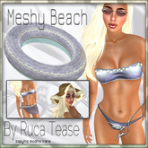 Meshy Beach Bikini Sets