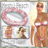 Meshy Beach Bikini Sets