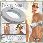 Meshy Beach Bikini Sets