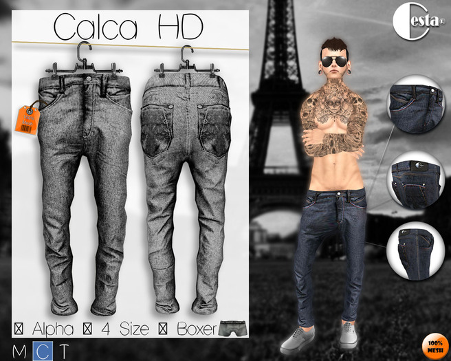 " Calca HD " Gray