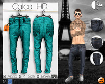 " Calca HD " Baby Blue