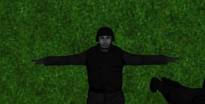 ARM - A Rigged Mesh - Tiny Cat Army Soldiers!