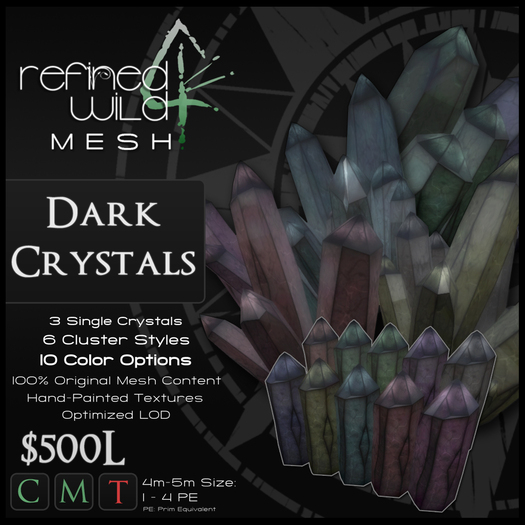 - Dark Crystals - A Mesh Product by Khyle Sion