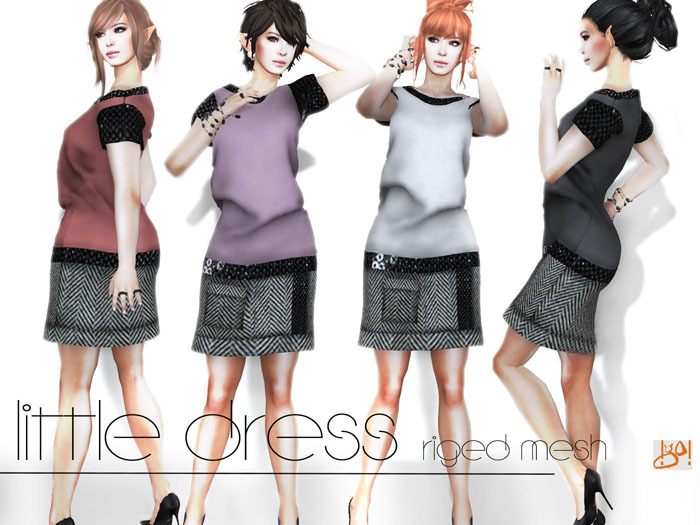 !gO! Little dress FATPACK