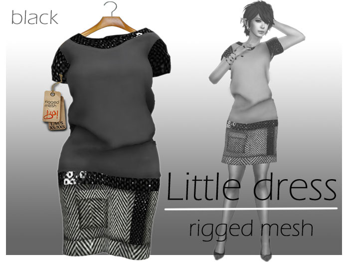 !gO! Little dress black