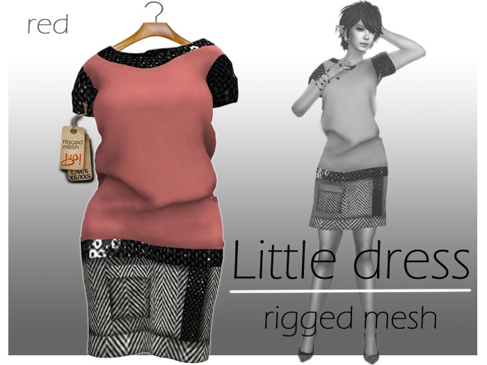 !gO! Little dress red