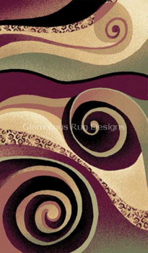 QUALITY Multi Colored Modern Rug - Brandy- 1 Prim!