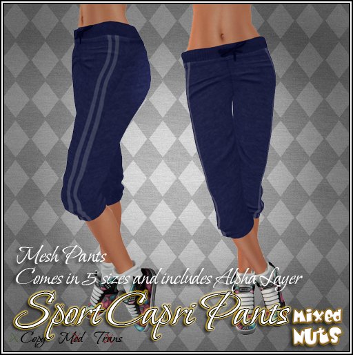 MN - Mesh Sport Capri - Blue