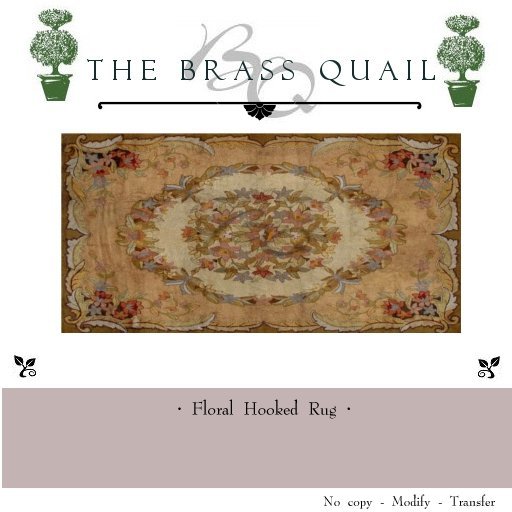 · Hooked Rug ·