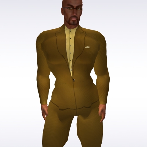 Miami Vice Gold Suit