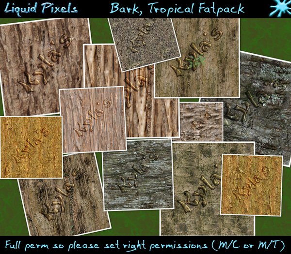 Bark, Tropical Fatpack
