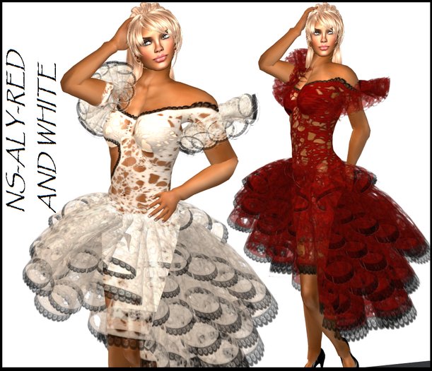 NS-ALY-RED AND WHITE