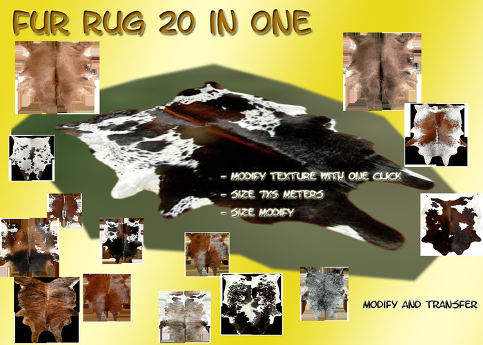 Fur Rug 20 in One