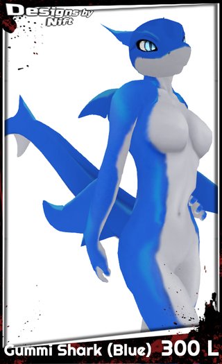 Nifty's Blue Gummi Shark Mod Kit