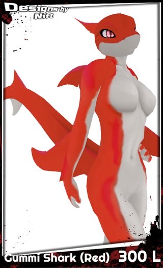 Nifty's Red Gummi Shark Mod Kit