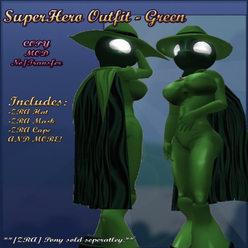 [ZRA] SH Costume (Green)