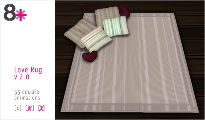 8+ // H&D - Love Rug v 2.0