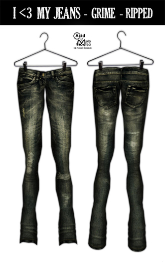 .:A&M:. I <3 my jeans - Unisex - Grime - Ripped