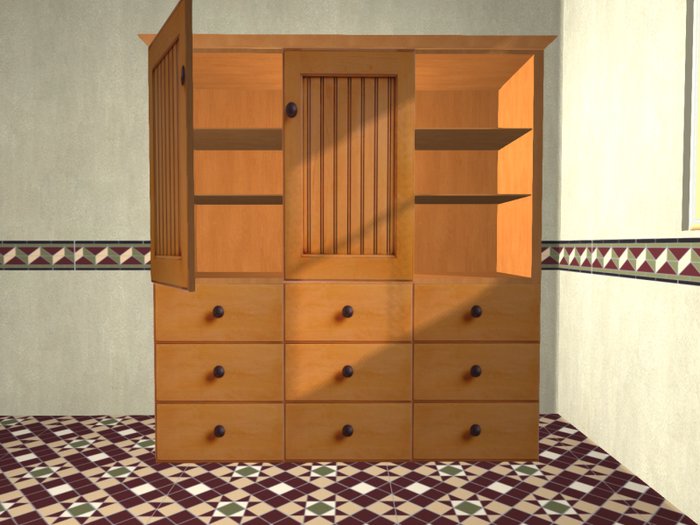 Victorian Kitchen Cabinets dk oak