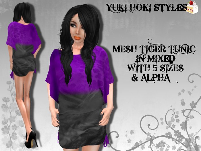 YHS Mesh Tiger Tunic Mixed 03