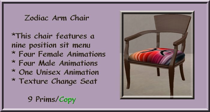 ZODIAC ARMCHAIR 