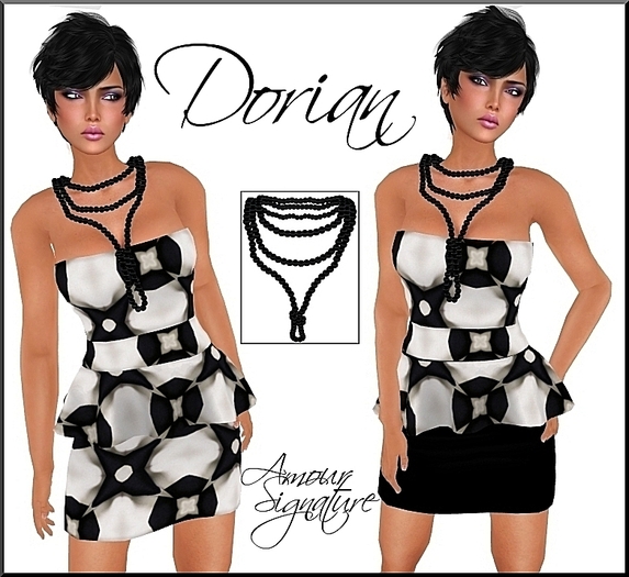 Amour Signature - Dorian MESH Dress  - D