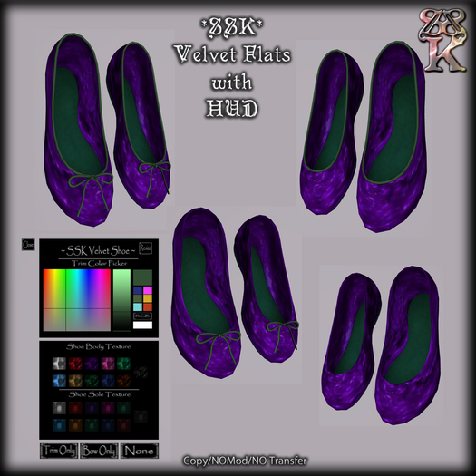 *SSK* Velvet Flat Shoes