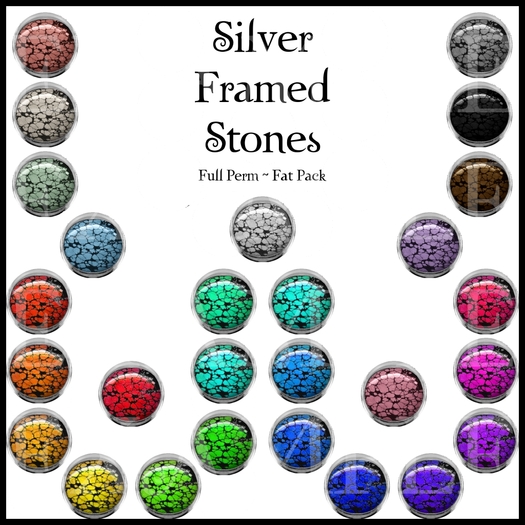 Eternal Creativity ~ Silver Framed Stones Fat Pack