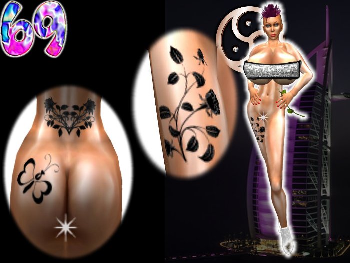 69 Roses tattoo (BOX)