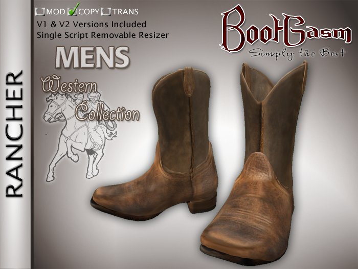 Bootgasm Rancher Men's Cowboy Boots Tan