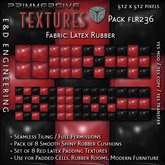 [FLR236] 8 Red Latex and Black Latex Cushion Textures Scarlet Latex Textures Vinyl Textures by E&D ENGINEERING