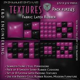 [FLR243] 8 Fuchsia Latex and Black Latex Cushion Textures Fuchsia Latex Textures Vinyl Textures by E&D ENGINEERING