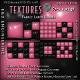 [FLR247] 8 Rose Pink Latex and Black Latex Cushion Textures Coral Pink Latex Textures Vinyl Textures by E&D ENGINEERING