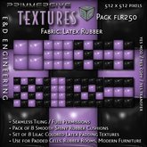 [FLR250] 8 Lilac Latex and Black Latex Cushion Textures Violet Latex Textures Vinyl Textures by E&D ENGINEERING
