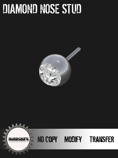 Mindshift Jewels - Diamond Nose Stud