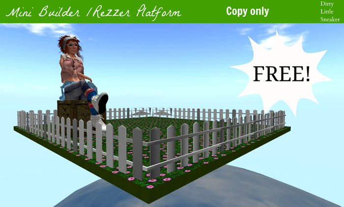 *DLS* Mini Builder/Rezzer Platform - Freebie!