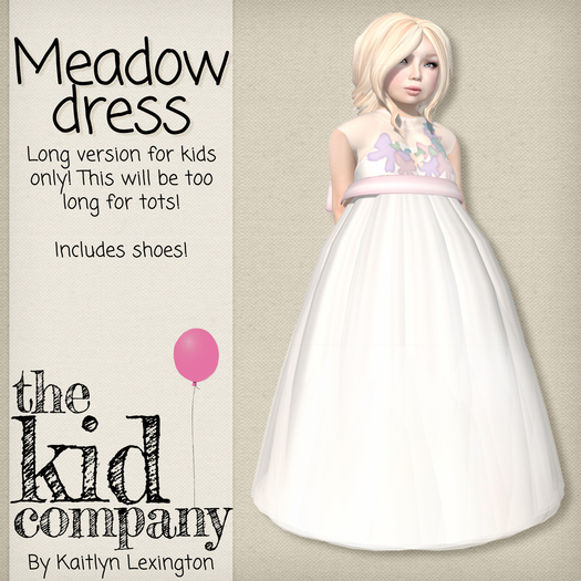 the kid company; meadow dress - long.