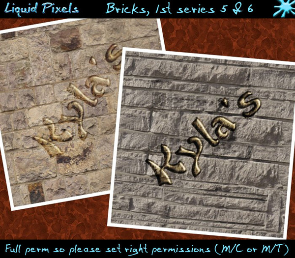 Bricks 1st series 05 & 06