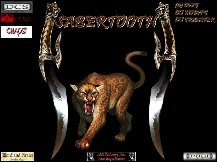 Sabertooth Dual Daggers 5.0 (Sculpted)