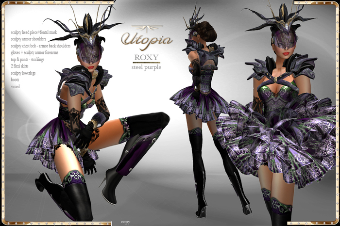 Utopia ROXY purple